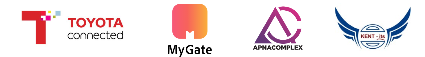 GateGuard ANPR integration partners and customer logos
