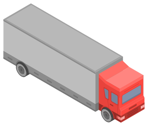 Truck two-axle vehicle class icon