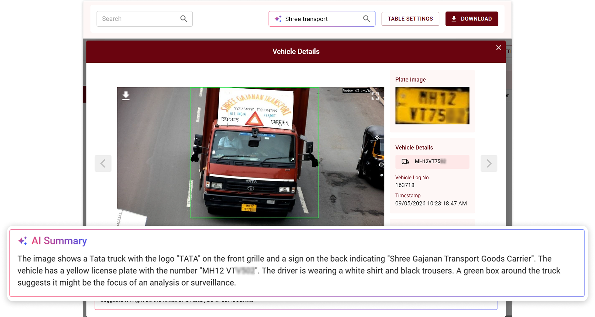 Ask in natural language across the EdgeTrack network