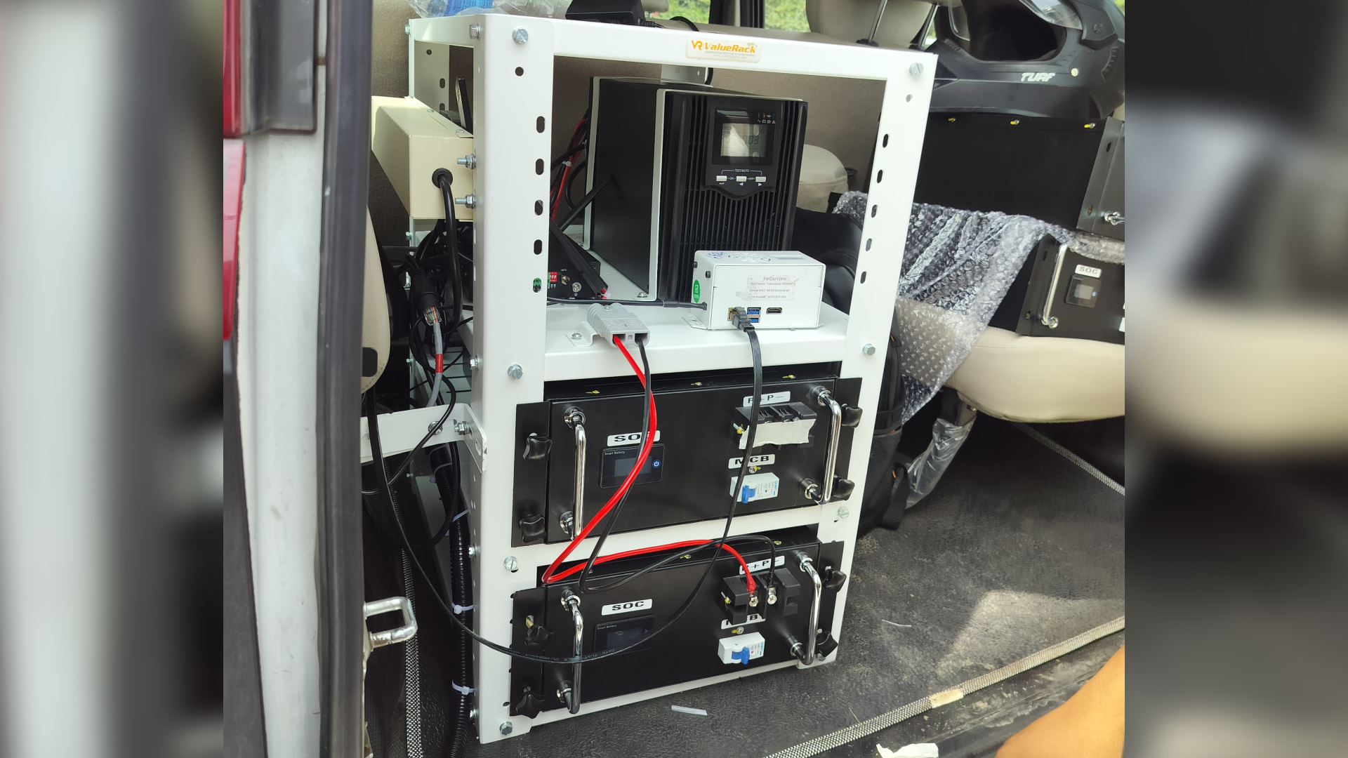 Battery backup for continuous MTES operation
