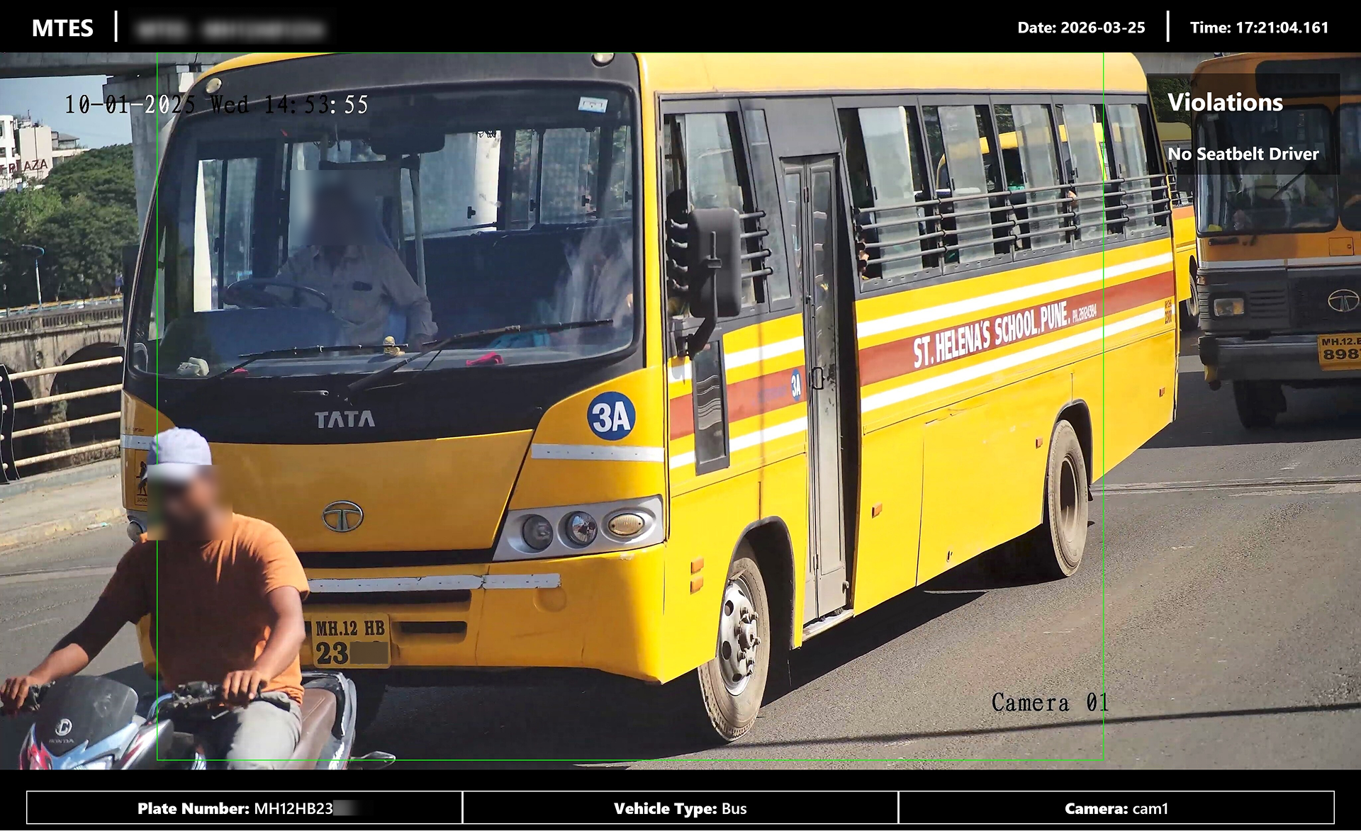 No seatbelt driver and passenger detection