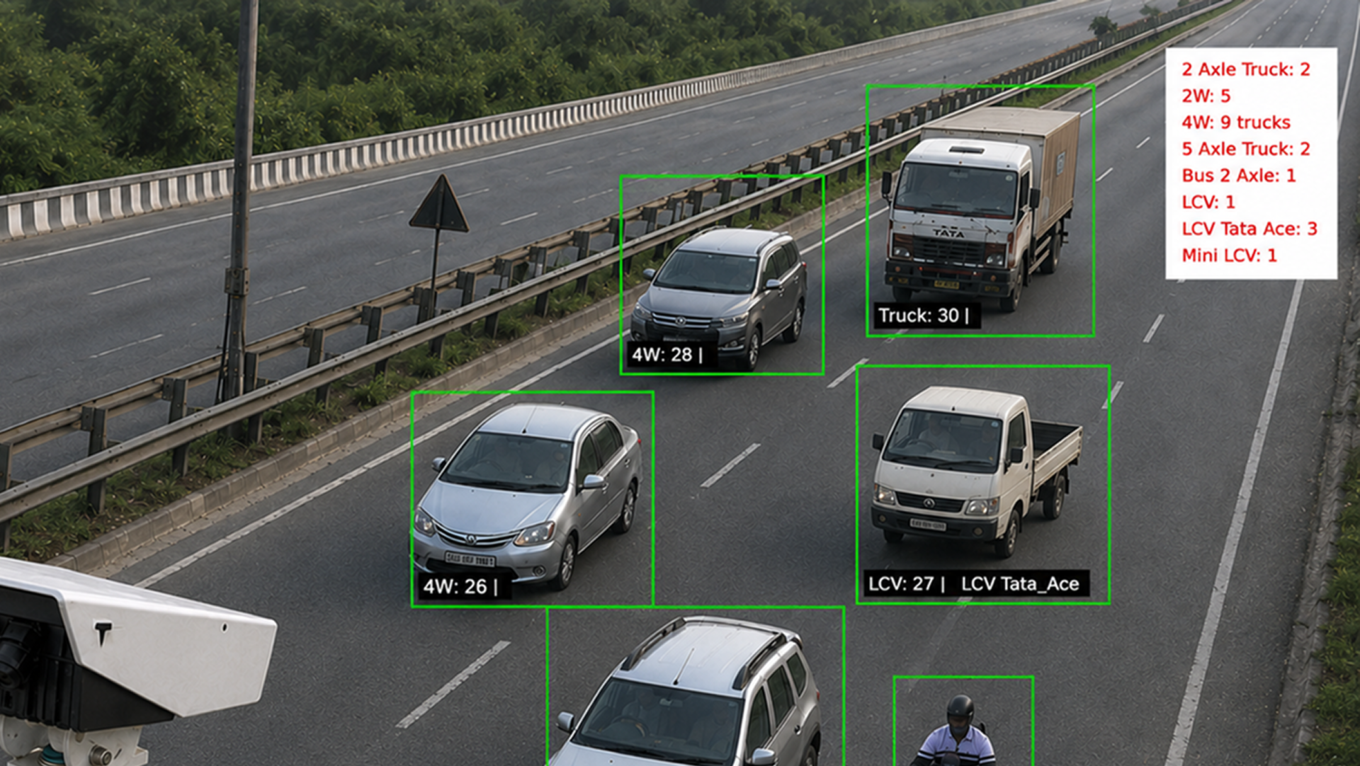 ATCC traffic counting on Recon